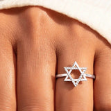 Anillo Maguen David Gold