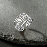Anillo Menora acero