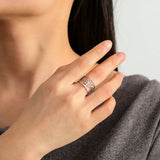 Anillo Menora acero