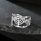 Anillo Menora acero