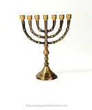 Menorah bronzo m.