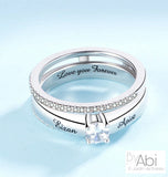 Personalized Double Ring