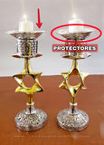 Protecteurs de bougeoirs