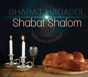 Only five days before the Redemption, the people celebrated "El Shabbat HaGadol"