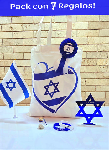 ¡Ayuda Israel! (Pack bolsa tipo manta)