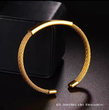 Pulsera de acero trenzado