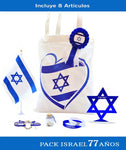 ¡Ayuda Israel! (Pack bolsa tipo manta)