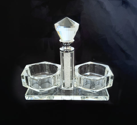Shabbat crystal salt shaker