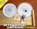 Pesach table set