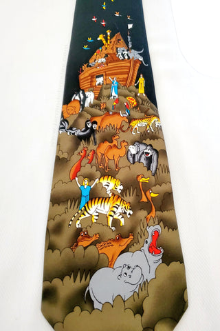 Noah's Ark tie