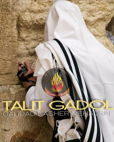 Talit Gadol en lana